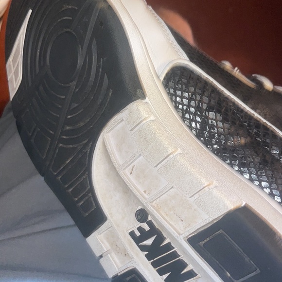 Nike Python in great shape size 11 no box black snake skin - Picture 6 of 6